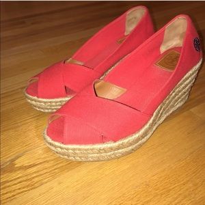 Tory Burch Espadrille Wedges